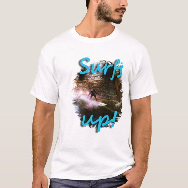 Surfa upp! tee shirt (Framsida)