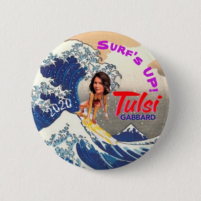 Surfa upp! Tulsi 2020 Knapp (Framsida)