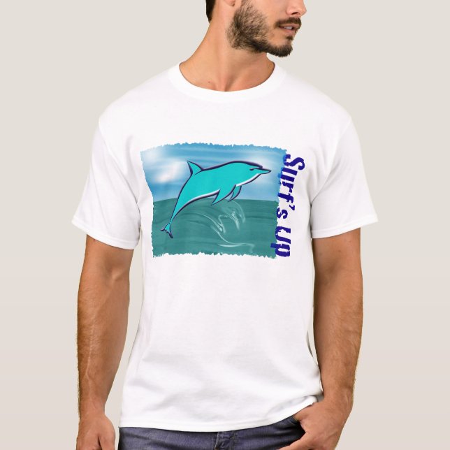 Surfa upp vintagetShirten T-shirt (Framsida)