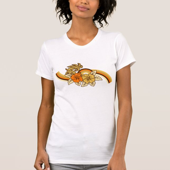 Surfa utslagsplatsen för Safarimusikbanddamer Tee (Framsida)