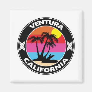 Surfa Ventura Kalifornien Magnet