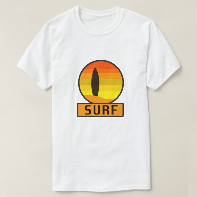 Surfa Vibes T Shirt (Design framsida)
