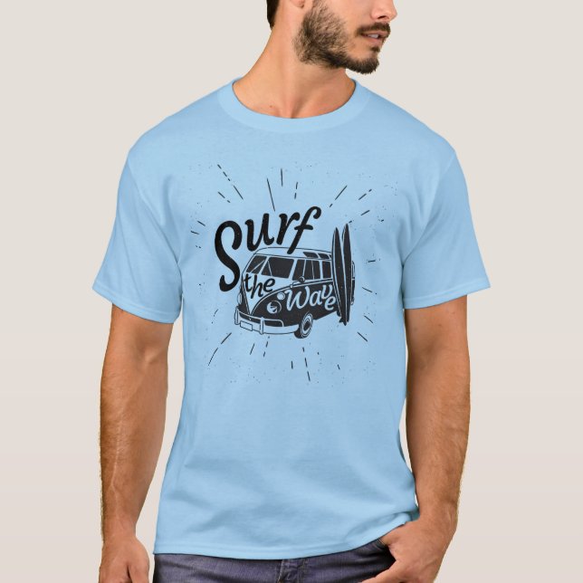 Surfa vinka tee (Framsida)
