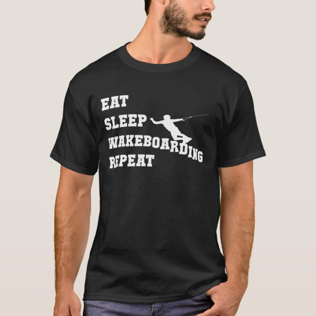 Surfa Wakeboarding T Shirt (Framsida)