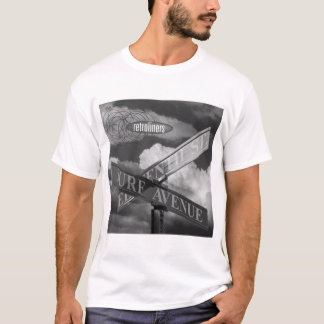 Surfaaveny - vitskjorta t-shirt