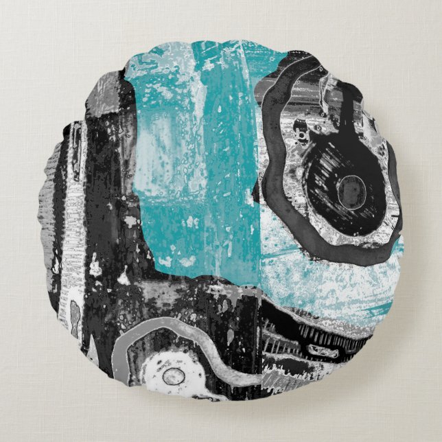 Surface Current – Abstract Flow & Structure Round  Rund Kudde (Framsidan)