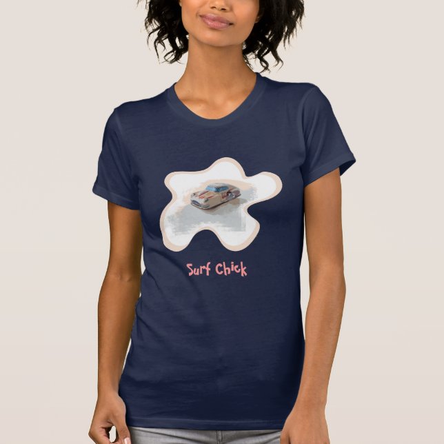 Surfachick Tee Shirt (Framsida)