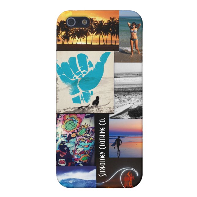 SurfaCollage iPhone 5 Skal (Baksidan)
