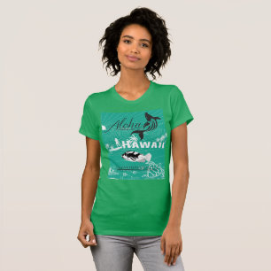 SurfaHawaii öar T Shirt