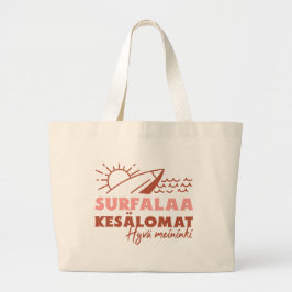 Surfalaa Kesälomat - Surf sommarlov Jumbo Tygkasse