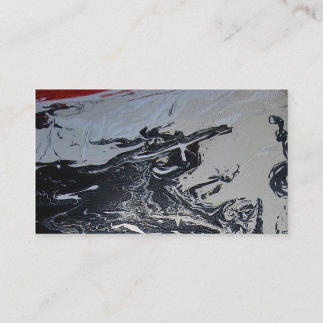 "Surfamonster ", Visitkort (Framsida)