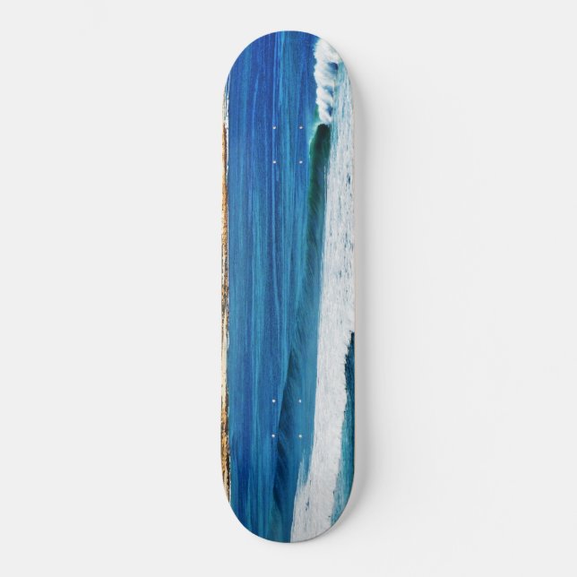 Surfan är uppe, mini skateboard bräda 18,5 cm (Framsida)