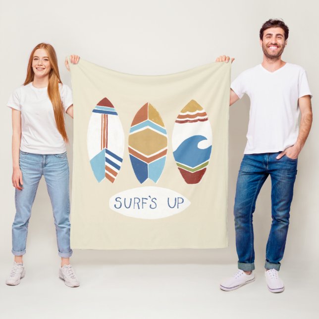 Surfan är uppe!Surftavlor Fleecefilt (På plats)