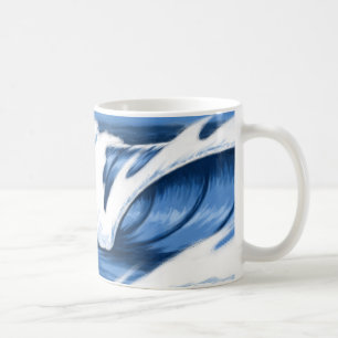 Surfan Big Wave Hawaiian Kaffemugg