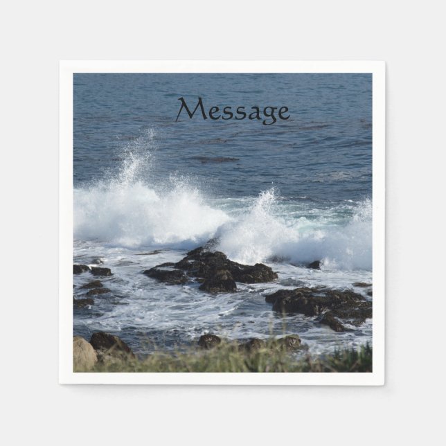 Surfan i Stillahavsområdet Pappersservett (Framsidan)