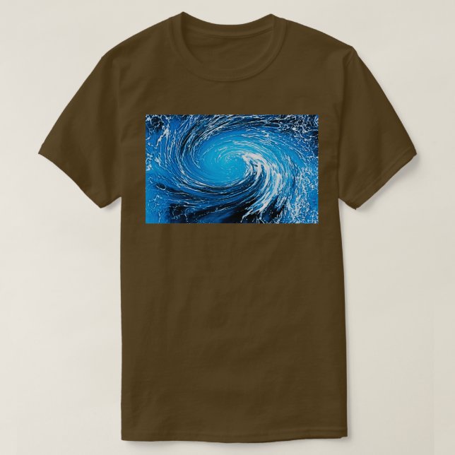 Surfan i Stillahavsområdet T Shirt (Design framsida)