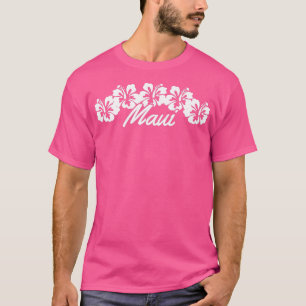 Surfan Maui Hawaii Hibiscus Flowers Hawaiian Islan T Shirt