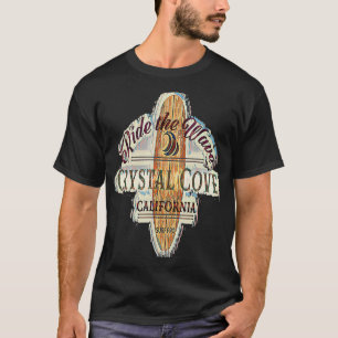 Surfan Retro-Vintage för kryptografiövertäckning m T Shirt