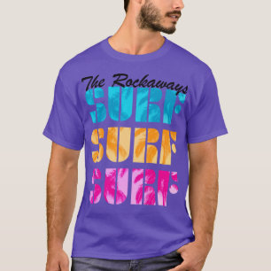 Surfan Rockaways Queens New York Beacher T Shirt