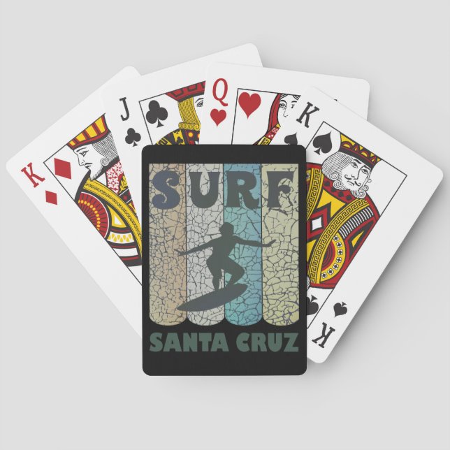 Surfan Santa Cruz Retro    Casinokort (Baksidan)