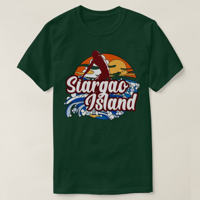 Surfan Siargao T Shirt (Design framsida)