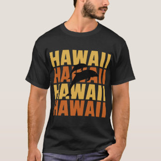 Surfan Stil Dolphin Watching T Shirt
