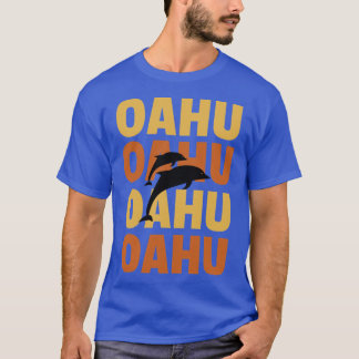 Surfan Stil Oahu Dolphin Watching T Shirt