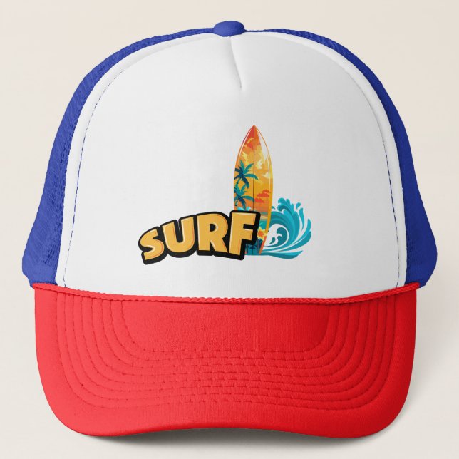 Surfan surfa Coola Beach Keps (Framsida)