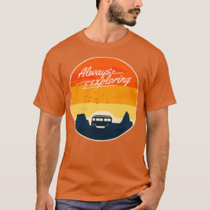 Surfan Utforska alltid för återföring av vintage T Shirt