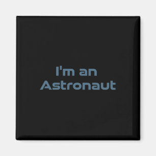 Surfande astronaut retro rymd våg rolig kosmisk  magnet