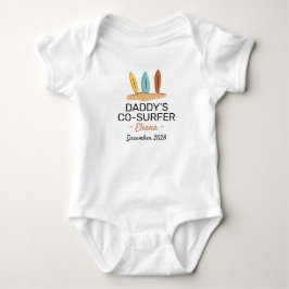 Surfande Babybrunch Pappas medsurfare - Surf T Shirt