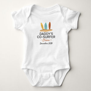 Surfande Babybrunch Pappas medsurfare - Surf T Shirt