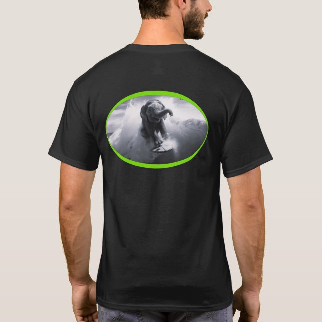 Surfande Elei T Shirt (Baksida)