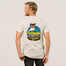 Surfande hundvåg-jägare T-shirt