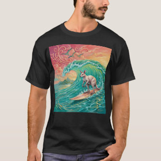 SURFANDE KANGURU T SHIRT