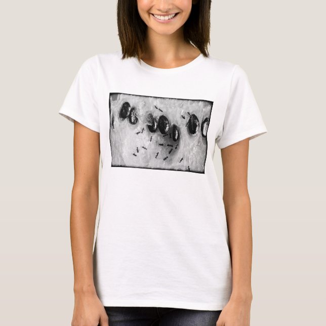 surfande myror t shirt (Framsida)