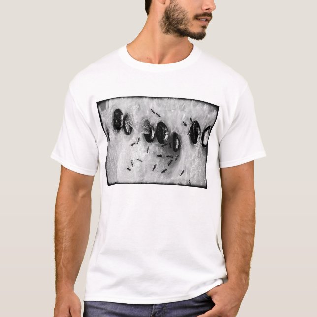 surfande myror tee shirt (Framsida)