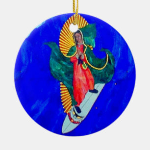 surfande nun ornament