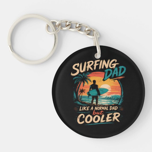 Surfande pappa som en normal pappa men coolare som (Framsidan)