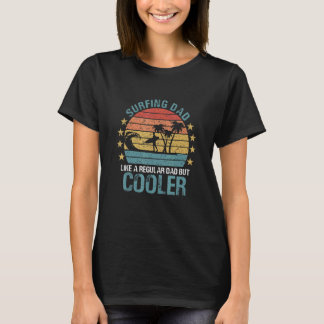 Surfande Pappa Surfing T Shirt