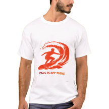 Surfande Silhuett Action Livsstilsdesign