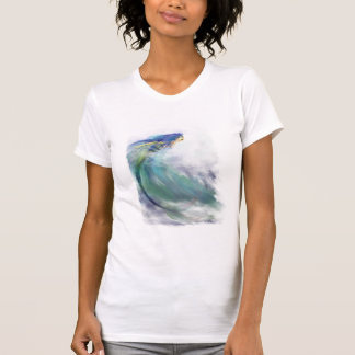 Surfande Sjöjungfru T-Shirt