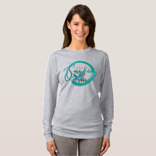 Surfande sport Kvinnors Långärmad T Shirt