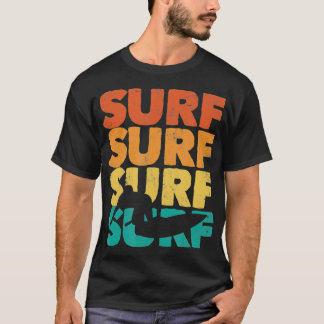 Surfande Surfa Retro Surfer Vintage Surfboard Surf T Shirt