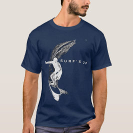 Surfande Surfas upp T Shirt