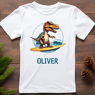 Surfande Trex Dinosaur T Shirt