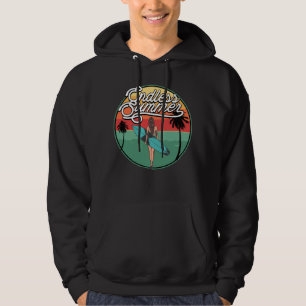 Surfans ändlösa sommarsurfning hoodie