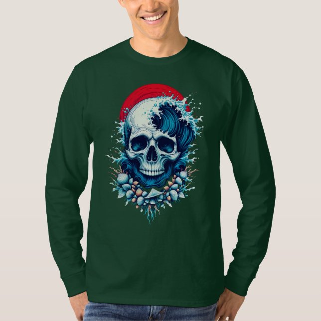 Surfans sista plats t shirt (Framsida)