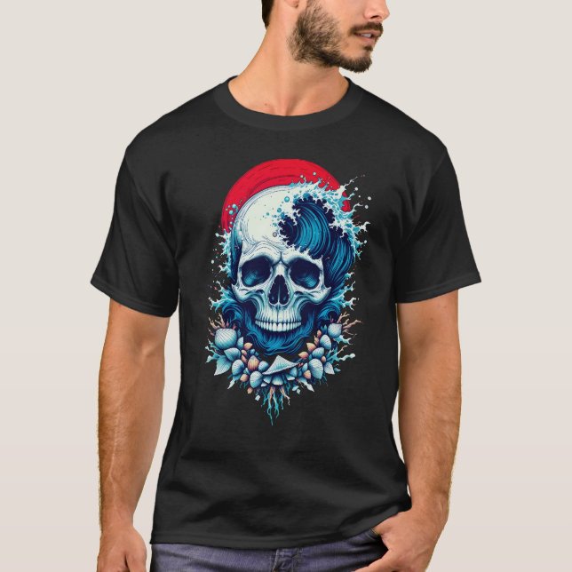 Surfans sista plats t shirt (Framsida)