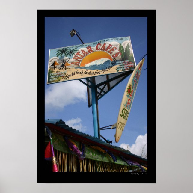 Surfans tecken poster (Framsidan)